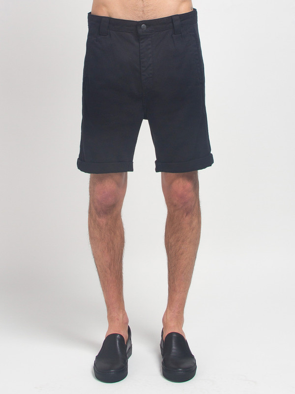 Men's Journal Taper Theo Shorts Black Men's Journal Taper Theo Shorts Black