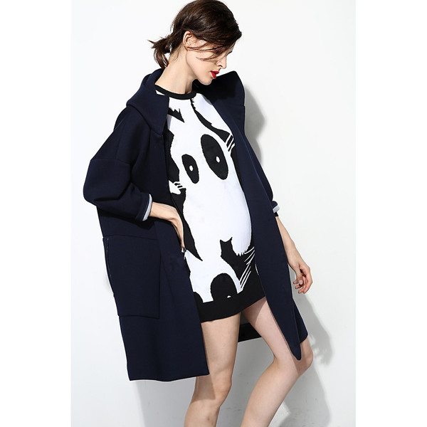 FEW MODA Abstract Fun Pattern Knit Dress FEW MODA Abstract Fun Pattern Knit Dress