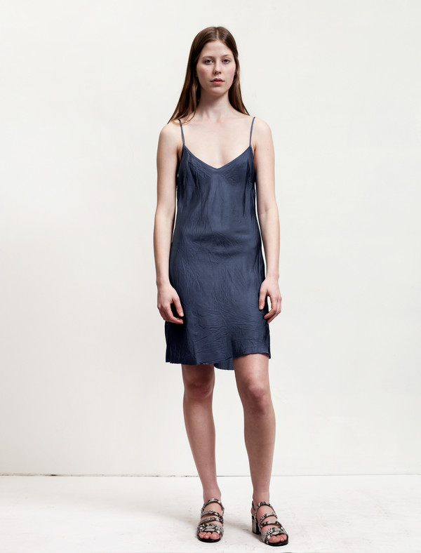 Organic by John Patrick Bias Slip French Blue Organic by John Patrick Bias Slip French Blue