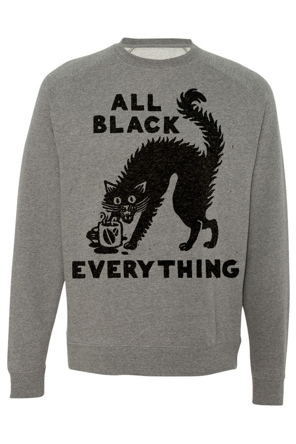 PYKNIC All Black Everything Sweatshirt PYKNIC All Black Everything Sweatshirt