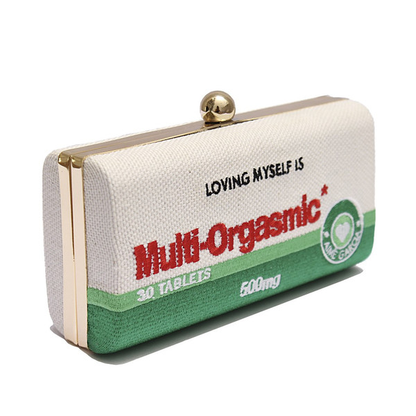 Aime Garcia Love Yourself Limited edition Embroider Clutch Aime Garcia Love Yourself Limited edition Embroider Clutch