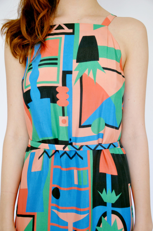 Living Room High Neck Dress Living Room High Neck Dress