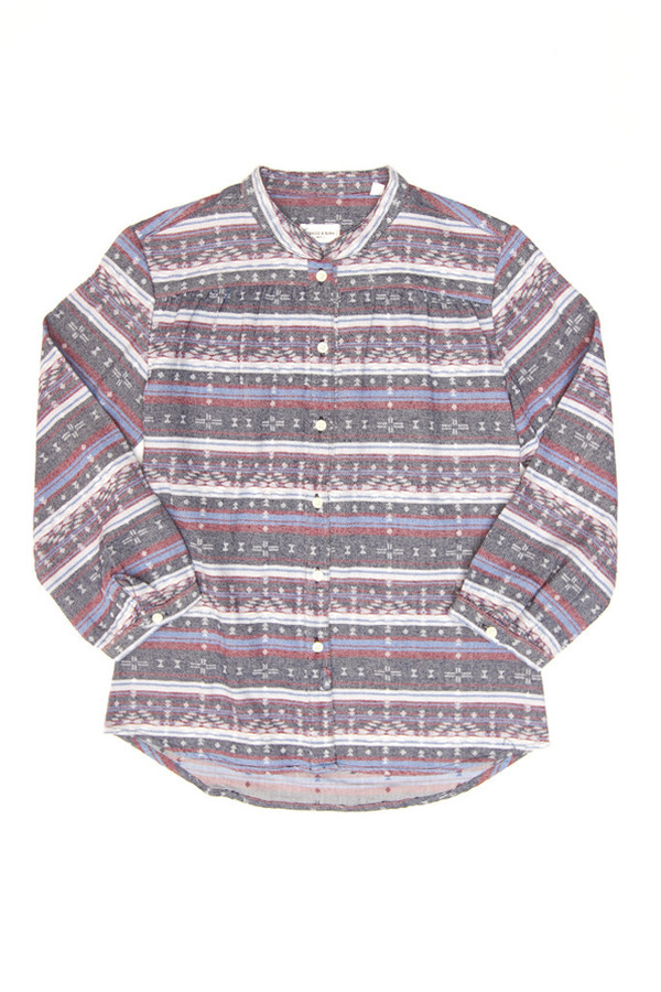 Bridge & Burn Hemlock Stripe Blouse Bridge & Burn Hemlock Stripe Blouse