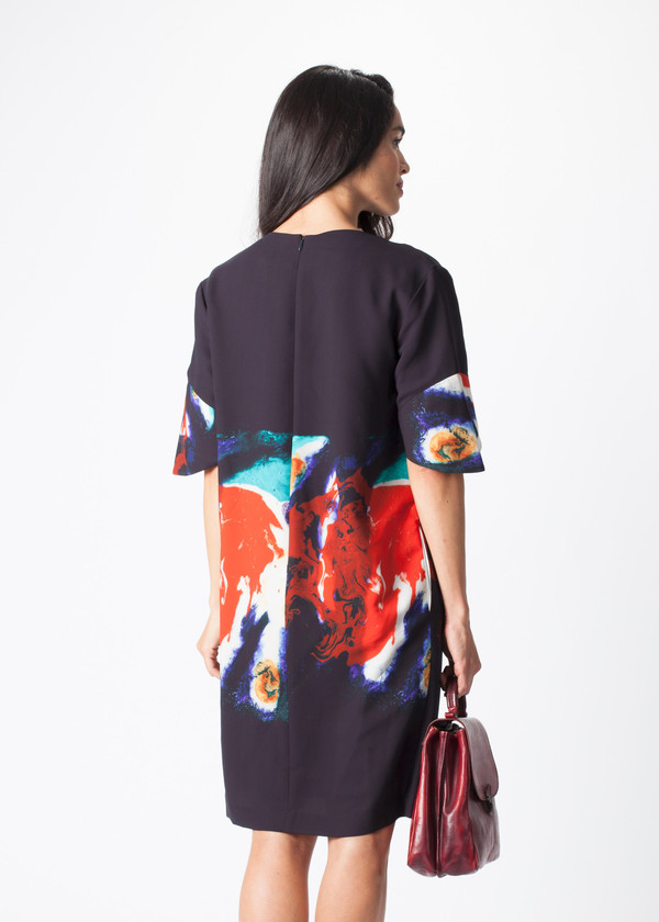 Sayaka Davis Cuff Printed Dress Sayaka Davis Cuff Printed Dress