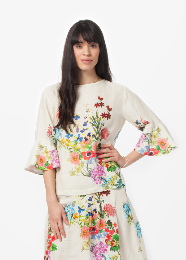 Hannes Roether Hommage Bell Sleeve Top Hannes Roether Hommage Bell Sleeve Top