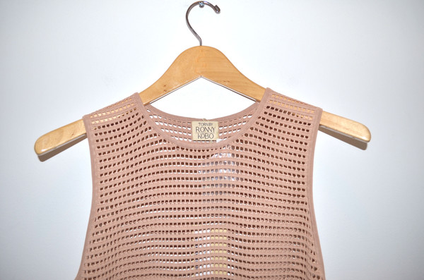 Torn Micha Open Stitch Top Torn Micha Open Stitch Top