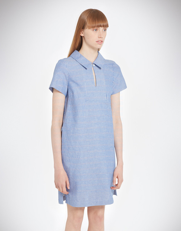 YMC Linen Stripe Dress YMC Linen Stripe Dress