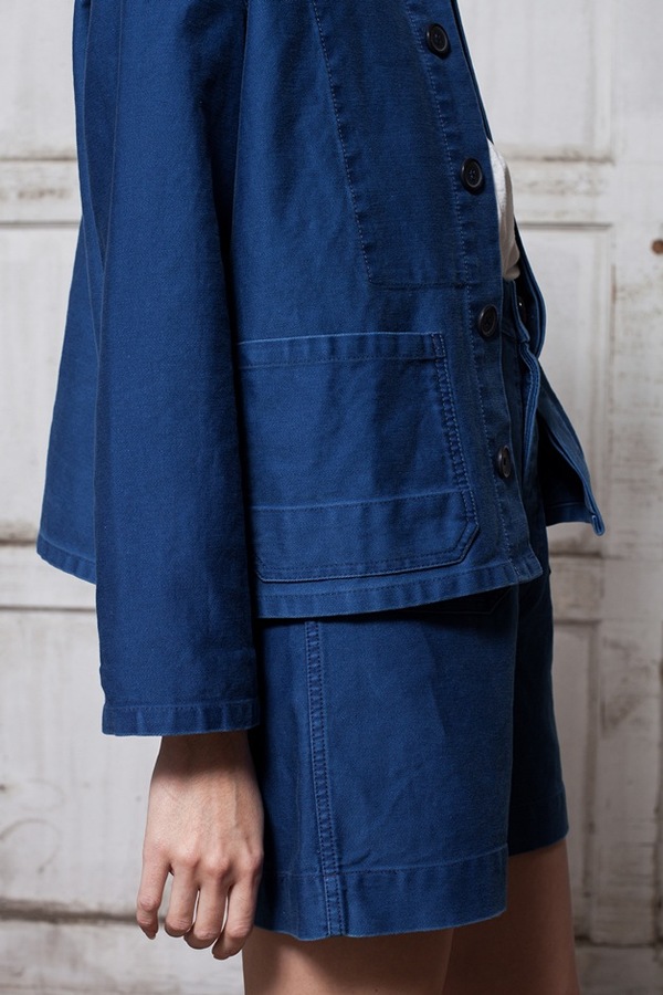 Caron Callahan Krasner Jacket - indigo twill Caron Callahan Krasner Jacket - indigo twill