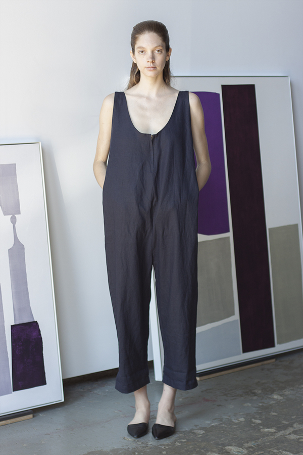 Sunja LInk 100% linen overall's Sunja LInk 100% linen overall's