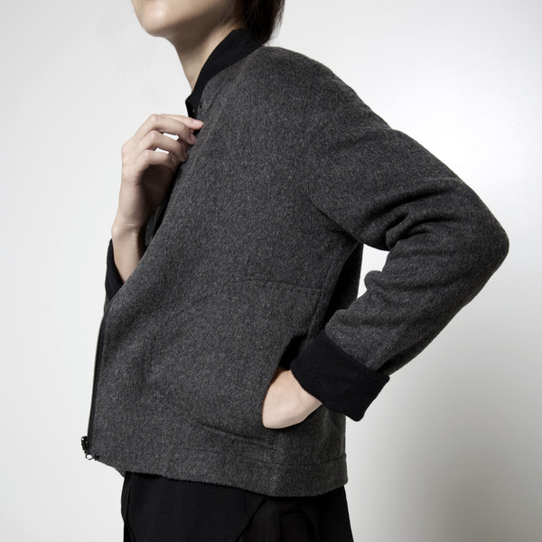 7115 by Szeki Signature Reversible Zip-up Jacket 7115 by Szeki Signature Reversible Zip-up Jacket