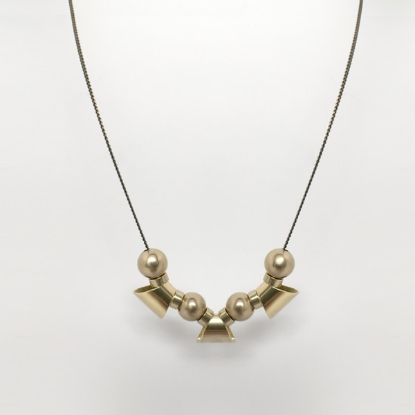 7115 by Szeki Trapezoid Fin Necklace 7115 by Szeki Trapezoid Fin Necklace