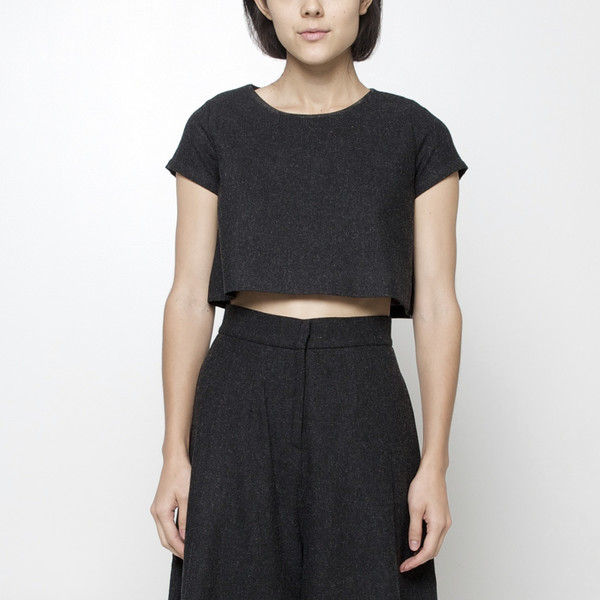 7115 by Szeki Wool Cropped Top 7115 by Szeki Wool Cropped Top