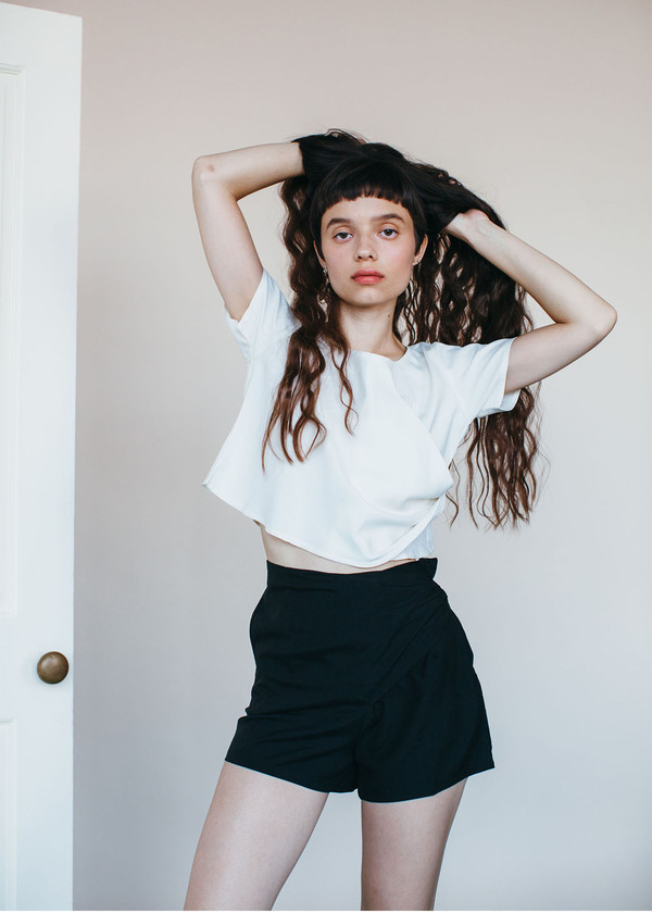 Samantha Pleet Semblance Blouse - Ivory Samantha Pleet Semblance Blouse - Ivory