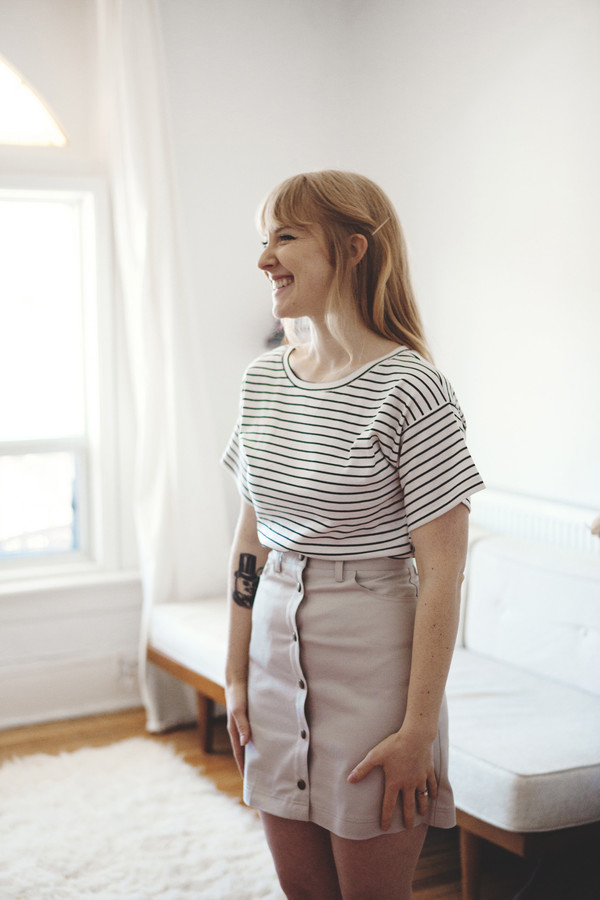 Hutchison Hannah Striped Top Hutchison Hannah Striped Top