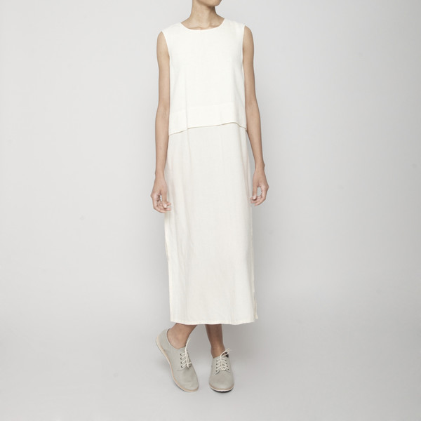 7115 by Szeki Sleeveless Layered Dress 7115 by Szeki Sleeveless Layered Dress