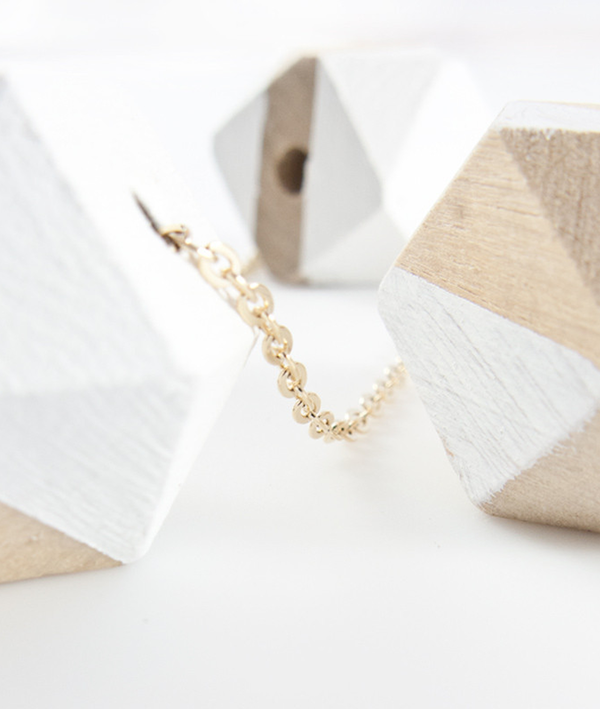 Baleen Wooden Bead Necklace Baleen Wooden Bead Necklace