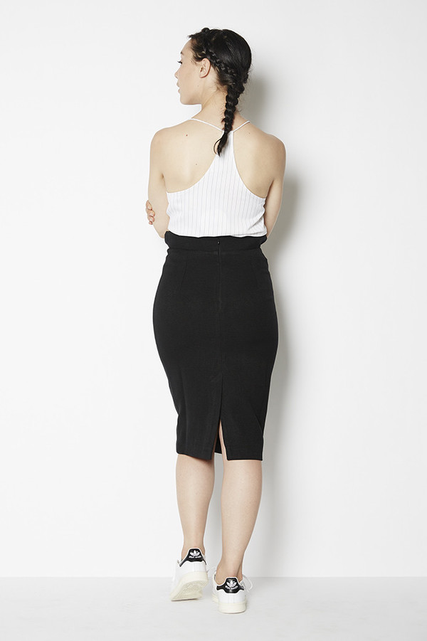 Blaque Label Origami Waist Pencil Skirt Blaque Label Origami Waist Pencil Skirt