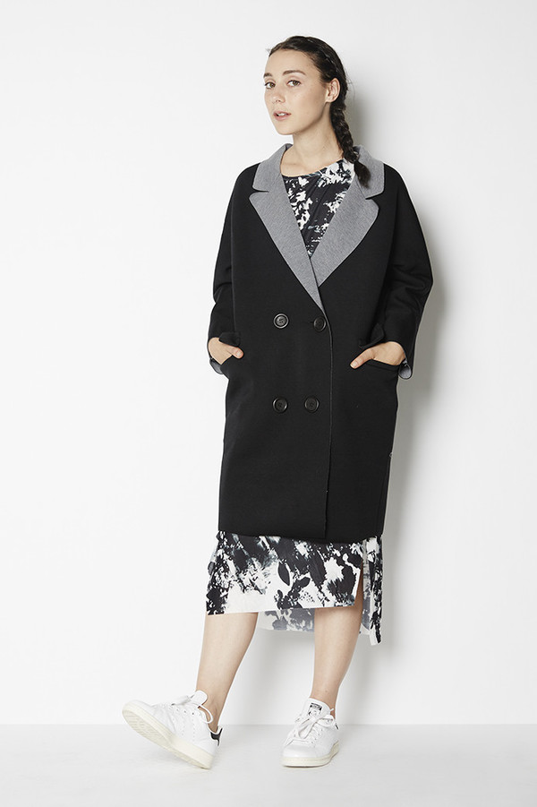 Blq Basiq Oversized Cotton Coat Blq Basiq Oversized Cotton Coat