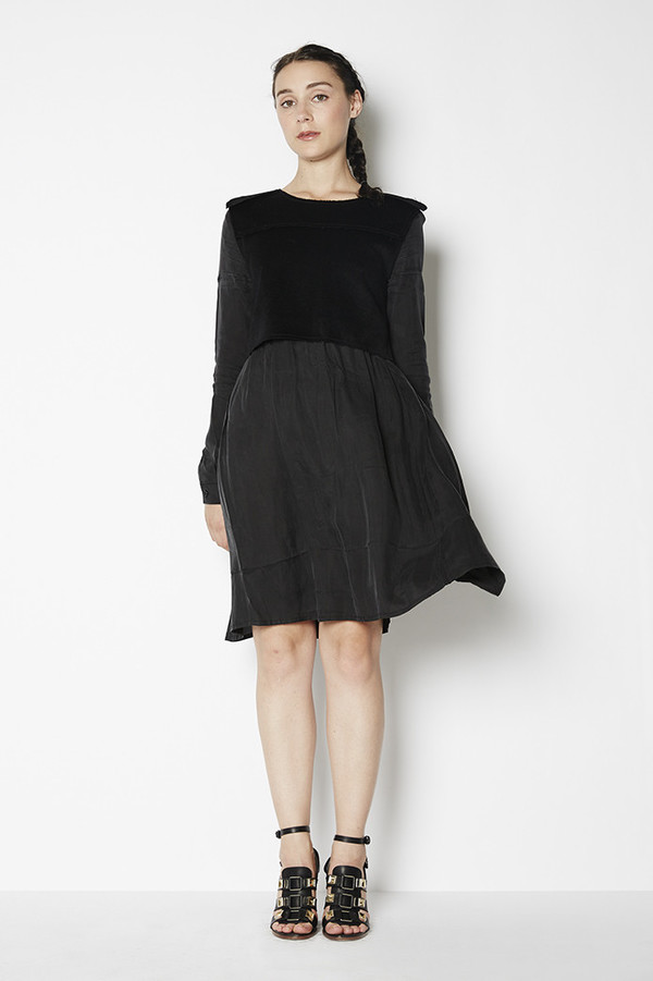 7115 by Szeki Wool Vest Dress 7115 by Szeki Wool Vest Dress