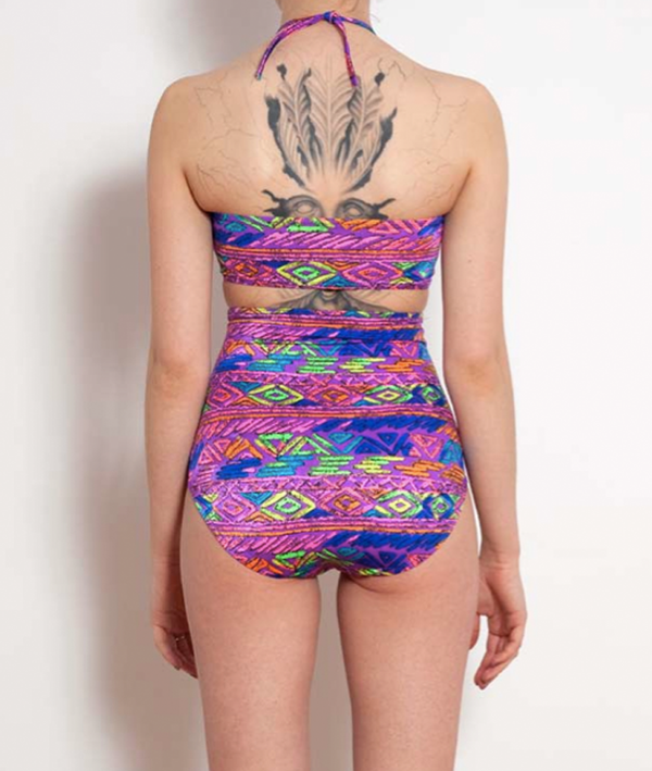 Minnow Bathers Purple Aztec Two-Piece Minnow Bathers Purple Aztec Two-Piece