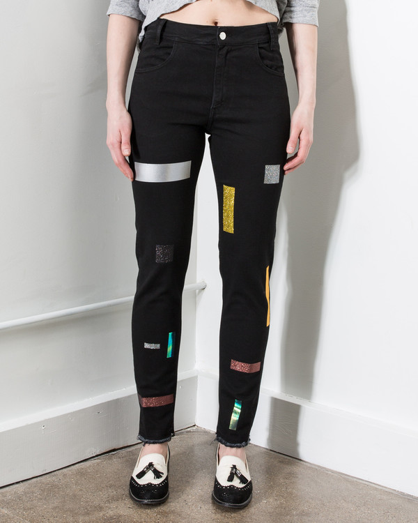 Aires Super-Tight Taped Jeans Aires Super-Tight Taped Jeans