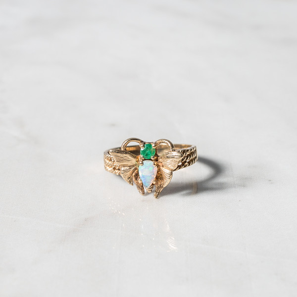 Rider For Life Butterfly Opal Ring Rider For Life Butterfly Opal Ring