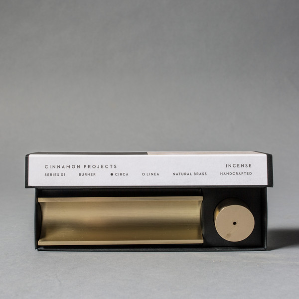 Cinnamon Projects Circa Brass Burner Cinnamon Projects Circa Brass Burner