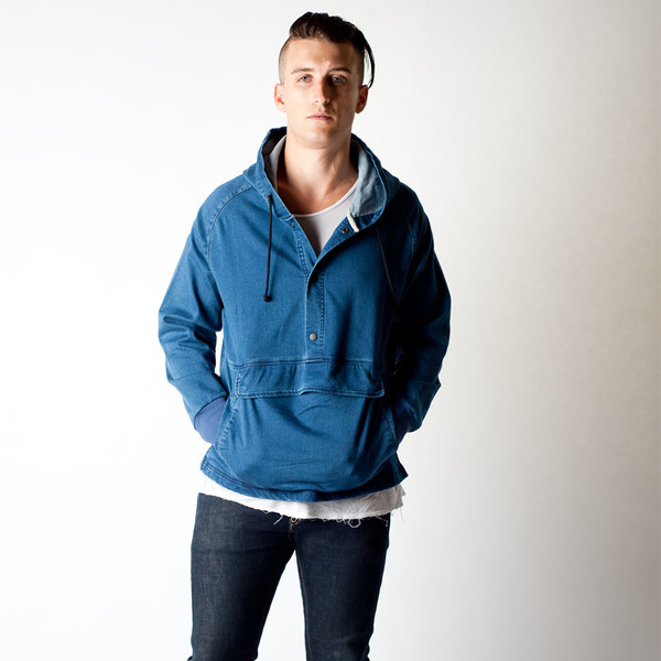Men's Wolf & Man Kayle 2 Hoodie Men's Wolf & Man Kayle 2 Hoodie