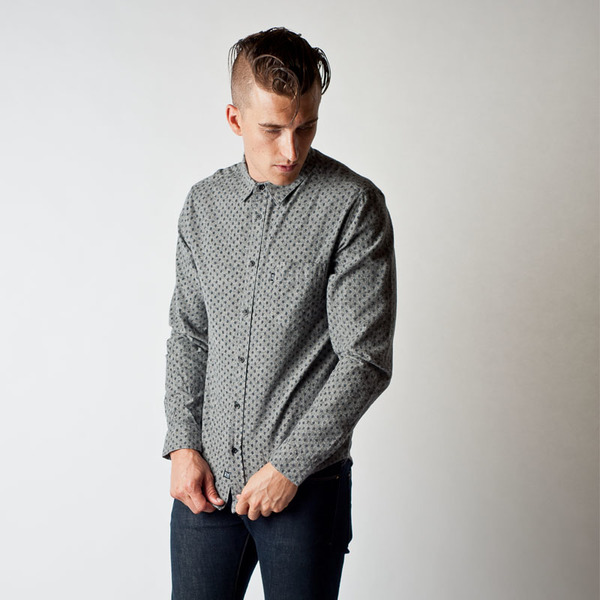 Men's Wolf & Man Le Blanc 2 Shirt Men's Wolf & Man Le Blanc 2 Shirt