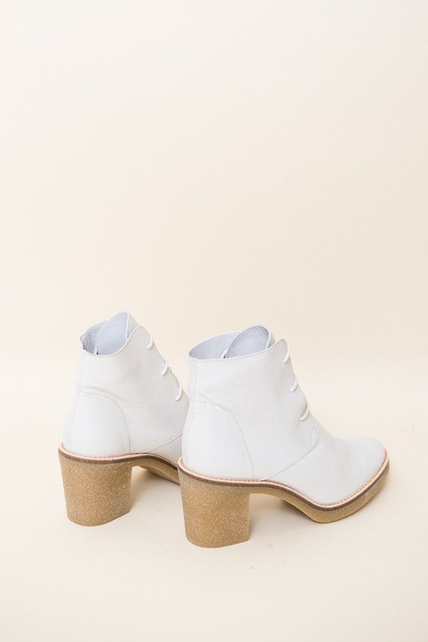 Miist Imelda Boots / White Leather Miist Imelda Boots / White Leather