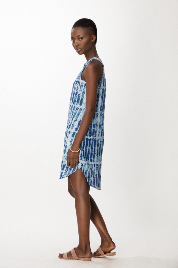 Osei-Duro Runa Dress in Marine Chalk Osei-Duro Runa Dress in Marine Chalk