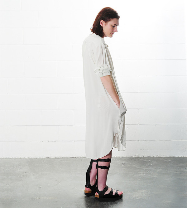 Raquel Allegra Henley Dress Raquel Allegra Henley Dress