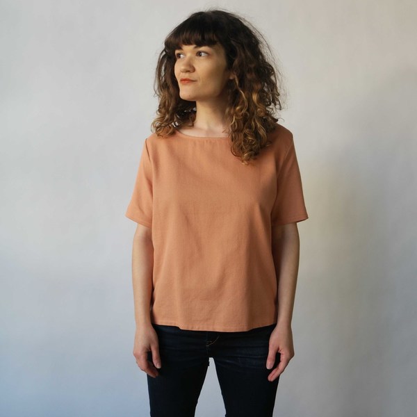 Hanna Matty Tee in Peach Hanna Matty Tee in Peach