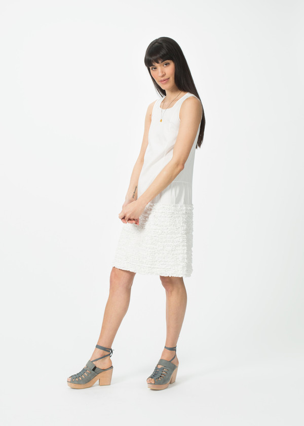 Dosa Simple Ruffle Dress Dosa Simple Ruffle Dress