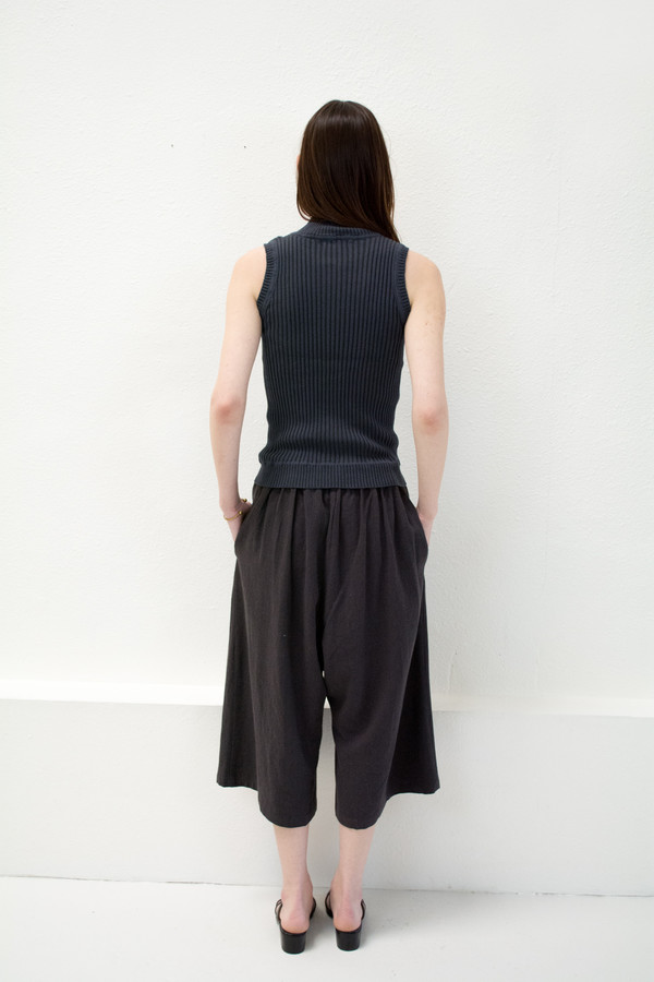 Micaela Greg Black Rib Tank Micaela Greg Black Rib Tank