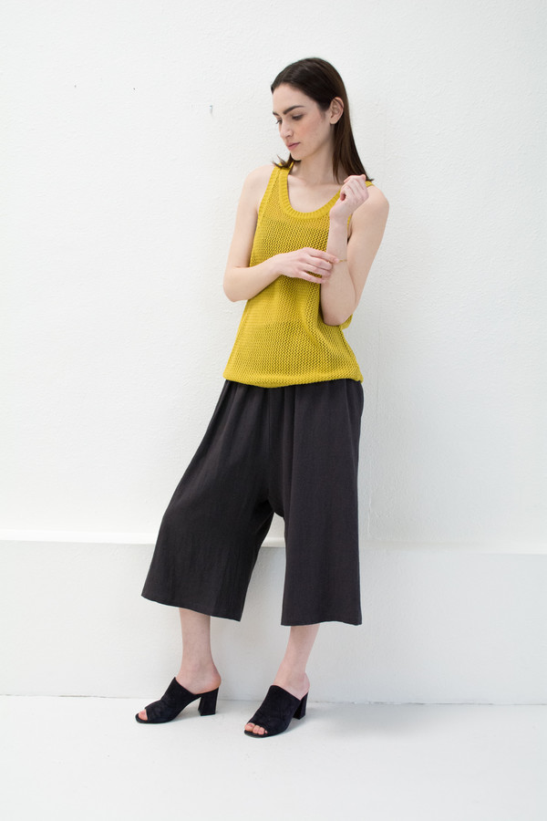 Micaela Greg Citron Mesh Tank Micaela Greg Citron Mesh Tank