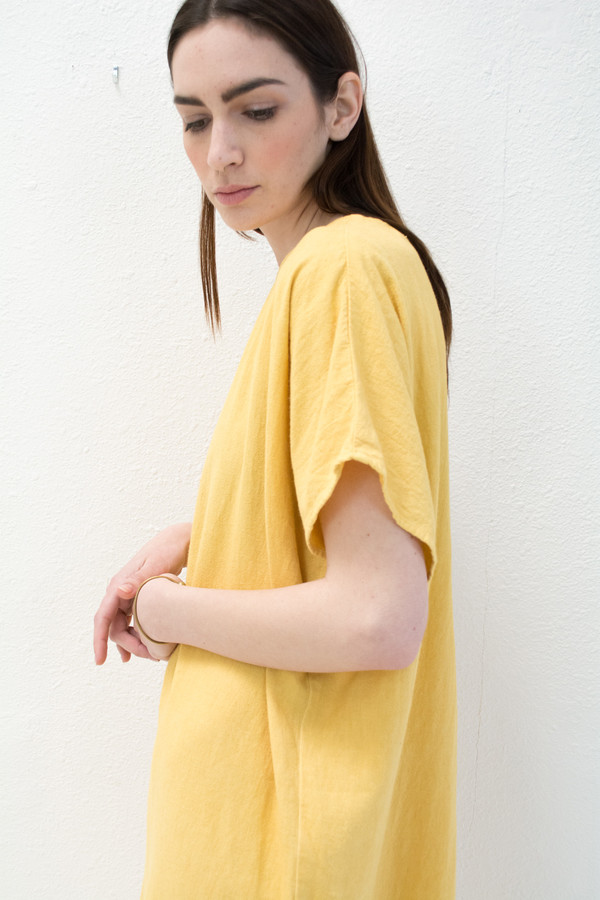 Yellow Keyhole Dress Yellow Keyhole Dress