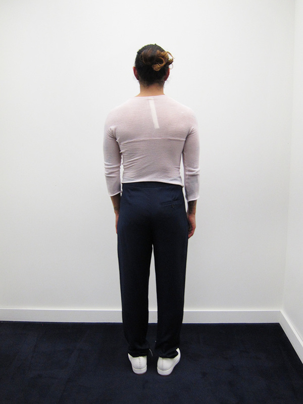 Eckhaus Latta Wolly Mummy Longsleeve, Pink Eckhaus Latta Wolly Mummy Longsleeve, Pink