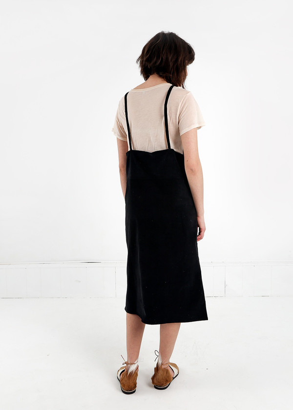 Baserange Fine Corduroy Overall Dress Baserange Fine Corduroy Overall Dress