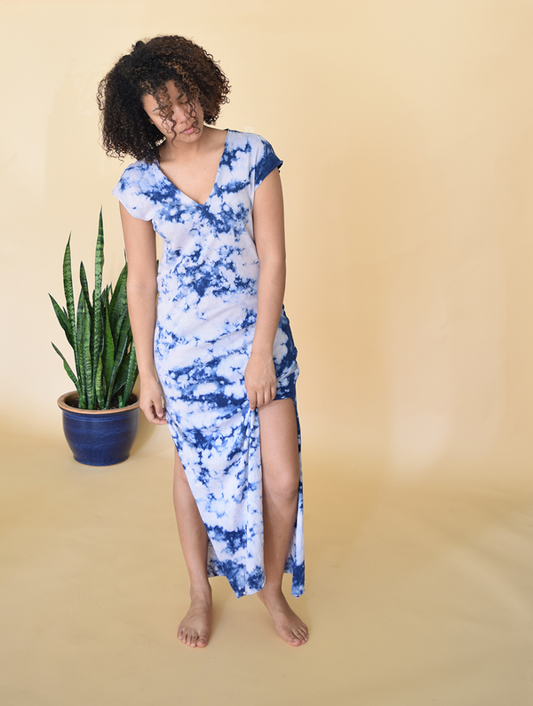 LNA V Maxi Tie Dye Dress LNA V Maxi Tie Dye Dress