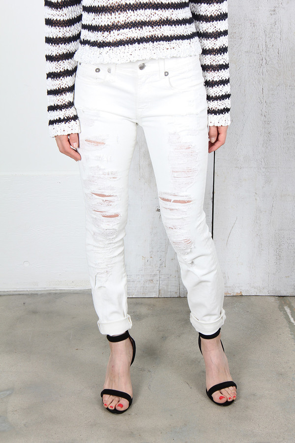 R13 THE RELAXED SKINNY JEANS R13 THE RELAXED SKINNY JEANS