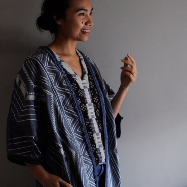 Conditions Apply CHAMBRAY EMBROIDERED COAT Conditions Apply CHAMBRAY EMBROIDERED COAT