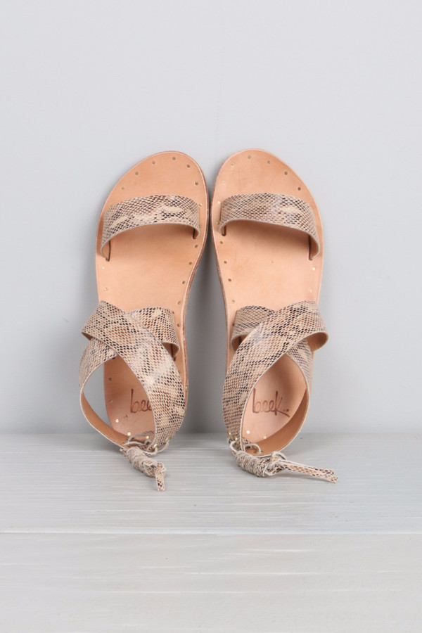 Beek Cardinal Sandal Snake Beek Cardinal Sandal Snake