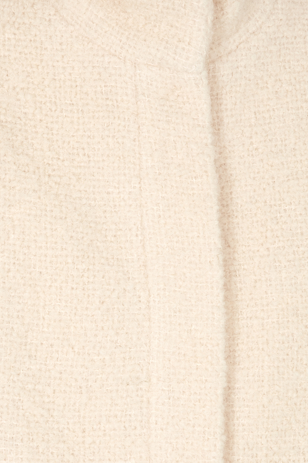 Apiece Apart Juliana Cream Cropped Blanket Coat Apiece Apart Juliana Cream Cropped Blanket Coat