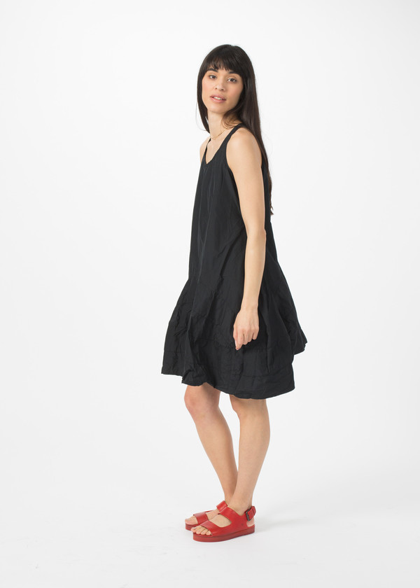 Rundholz BL Sleeveless Flare Dress - Black Rundholz BL Sleeveless Flare Dress - Black