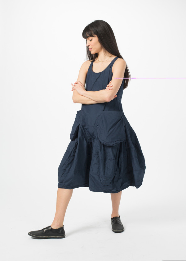 Rundholz BL Two Pocket Dress - Blue Rundholz BL Two Pocket Dress - Blue