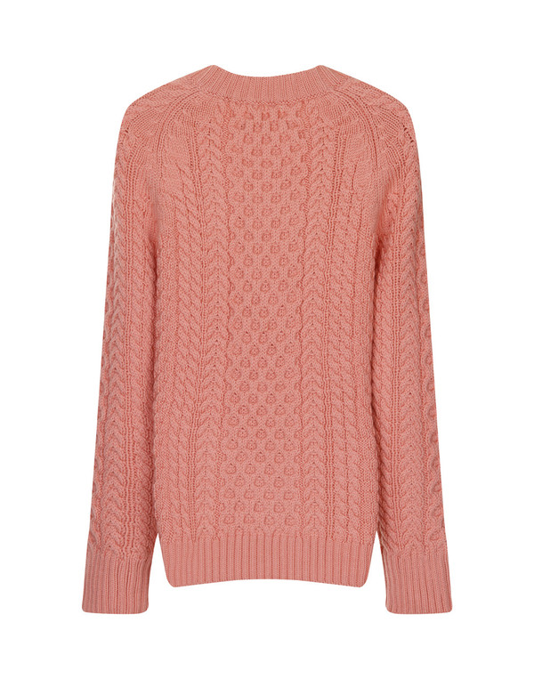 Apiece Apart Anni Flamingo Fishermens Sweater Apiece Apart Anni Flamingo Fishermens Sweater