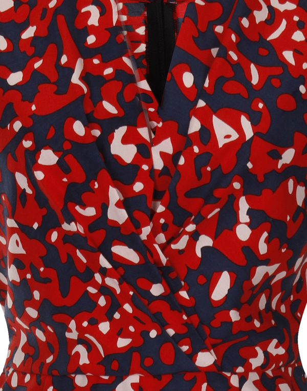 Apiece Apart Tilda Static Print Dress Apiece Apart Tilda Static Print Dress