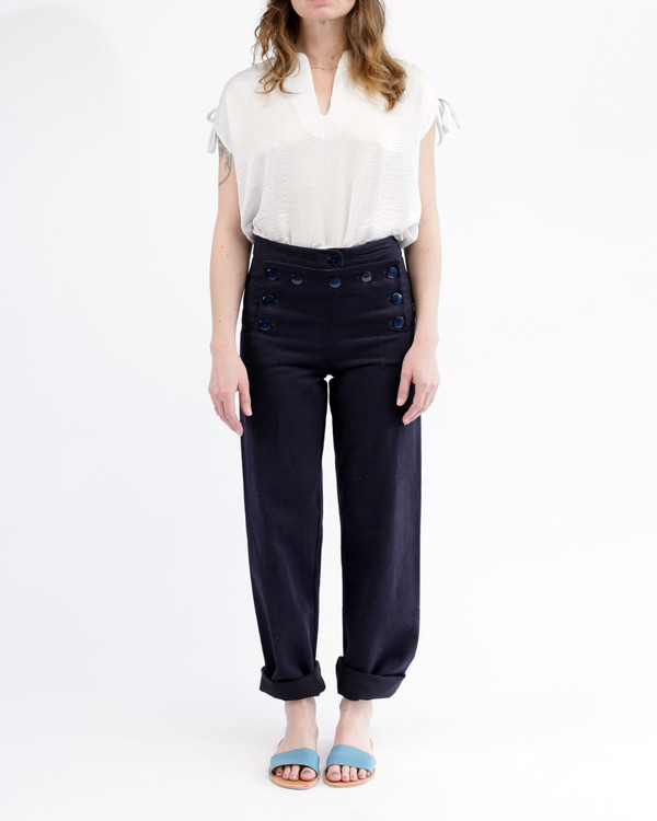Nahanni Arntzen Daniel sailor pants, dark Nahanni Arntzen Daniel sailor pants, dark