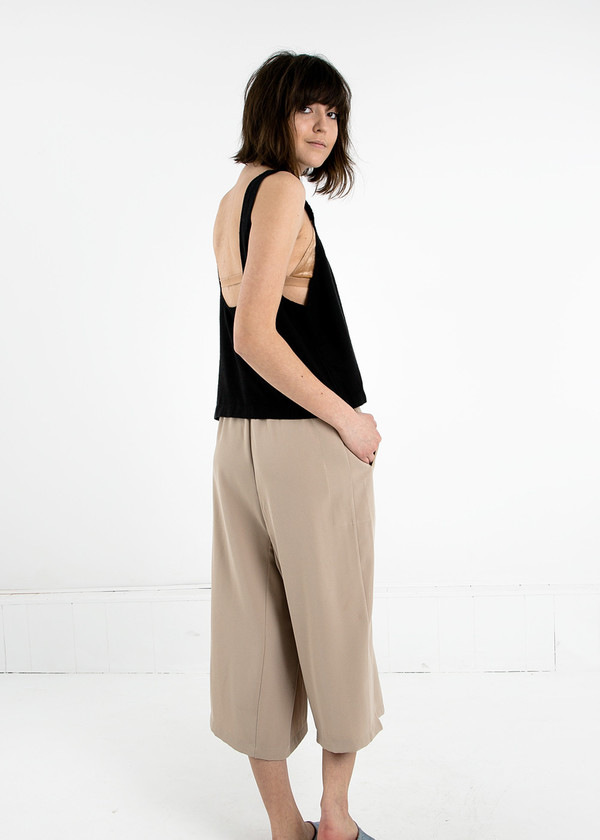Study NY Black Oversized Tank Top Study NY Black Oversized Tank Top